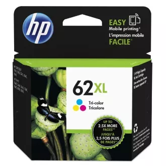 HP 62-XL (C2P07AE) - cartridge, color (barevná)