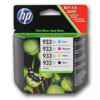 HP 933-XL (C2P42AE) - cartridge, black + color (černá + barevná)
