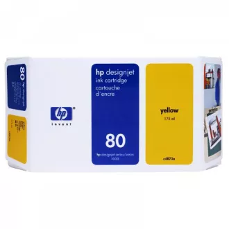 HP 80 (C4848A) - cartridge, yellow (žlutá) HP 80 (C4848A) - cartridge, yellow (žlutá)