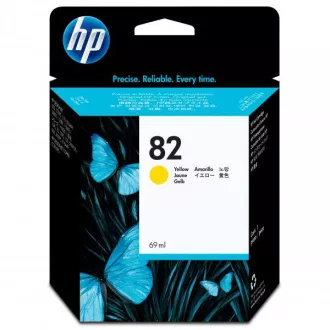 HP 82 (C4913A) - cartridge, yellow (žlutá) HP 82 (C4913A) - cartridge, yellow (žlutá)