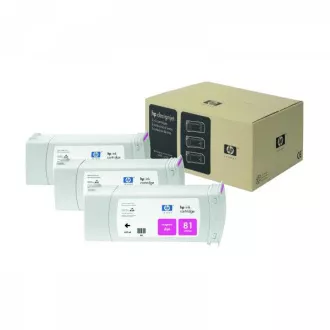 HP 81 (C4932A) - cartridge, magenta (purpurová) HP 81 (C4932A) - cartridge, magenta (purpurová)