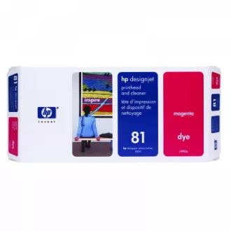 HP 81 (C4952A) - tisková hlava, magenta (purpurová) HP 81 (C4952A) - tisková hlava, magenta (purpurová)