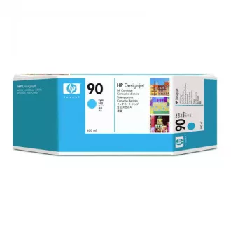 HP 90 (C5061A) - cartridge, cyan (azurová)
