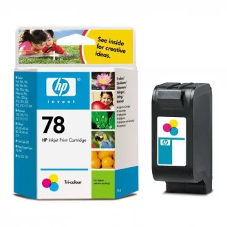 HP 78 (C6578D) - cartridge, color (barevná) HP 78 (C6578D) - cartridge, color (barevná)