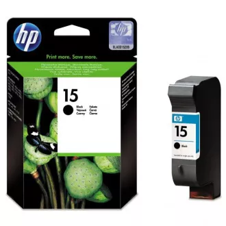 HP 15 (C6615DE) - cartridge, black (černá) HP 15 (C6615DE) - cartridge, black (černá)