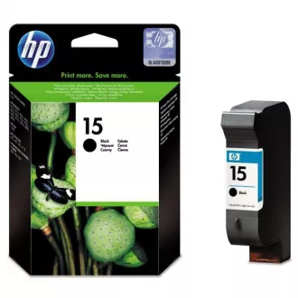 HP 15 (C6615DE) - cartridge, black (černá) HP 15 (C6615DE) - cartridge, black (černá)
