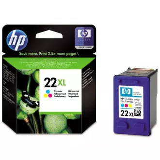 HP 22-XL (C9352CE) - cartridge, color (barevná) HP 22-XL (C9352CE) - cartridge, color (barevná)