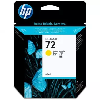 HP 72 (C9400A) - cartridge, yellow (žlutá)
