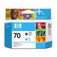 HP 70 (C9404A) - tisková hlava, cyan (azurová)