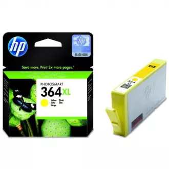 HP 364-XL (CB325EE#301) - cartridge, yellow (žlutá)