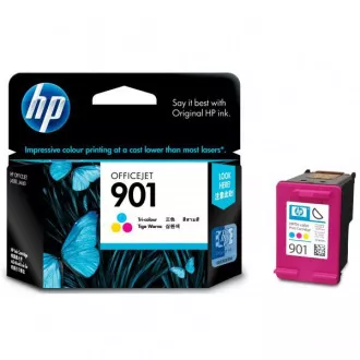 HP 901 (CC656AE) - cartridge, color (barevná) HP 901 (CC656AE) - cartridge, color (barevná)