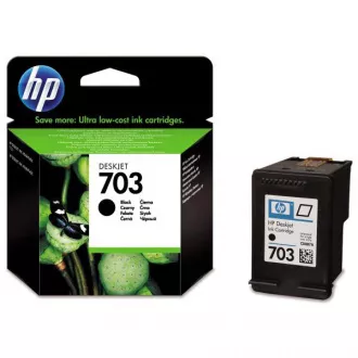 HP 703 (CD887AE) - cartridge, black (černá)