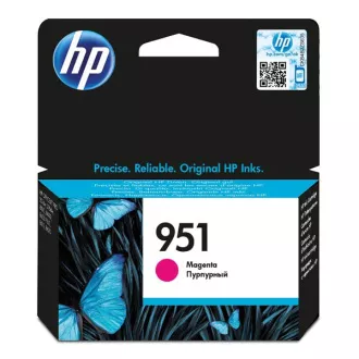 HP 951 (CN051AE#301) - cartridge, magenta (purpurová) HP 951 (CN051AE#301) - cartridge, magenta (purpurová)