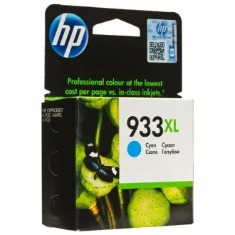 HP 933-XL (CN054AE) - cartridge, cyan (azurová)