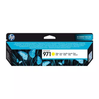 HP 971 (CN624AE) - cartridge, yellow (žlutá) HP 971 (CN624AE) - cartridge, yellow (žlutá)