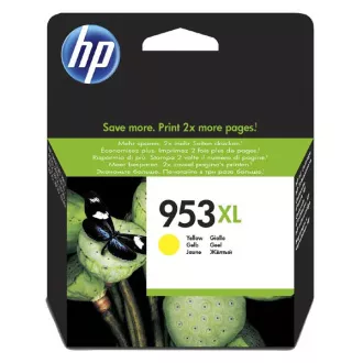 HP 953-XL (F6U18AE) - cartridge, yellow (žlutá)