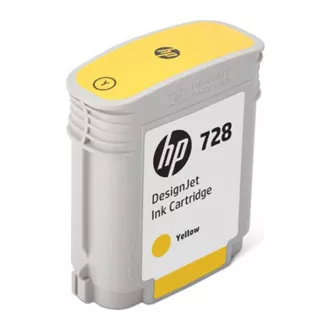 HP 728 (F9J61A) - cartridge, yellow (žlutá)