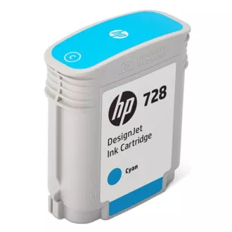 HP 728 (F9J63A) - cartridge, cyan (azurová) HP 728 (F9J63A) - cartridge, cyan (azurová)