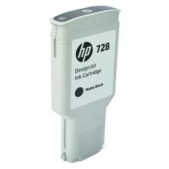 HP 728 (F9J68A) - cartridge, matt black (matně černá)