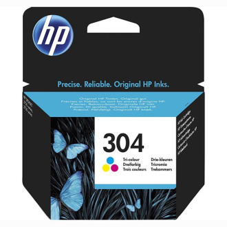 HP 304 (N9K05AE#301) - cartridge, color (barevná)