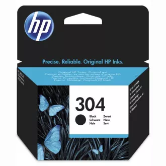 HP 304 (N9K06AE) - cartridge, black (černá)
