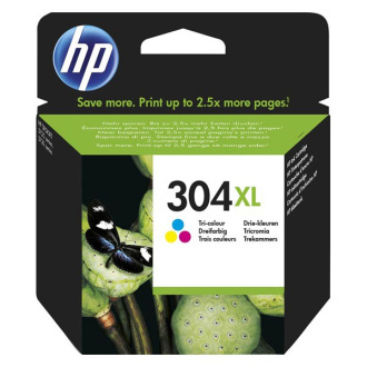HP 304-XL (N9K07AE#301) - cartridge, color (barevná)