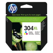 HP 304-XL (N9K07AE) - cartridge, color (barevná)