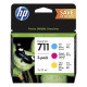 HP 711 (P2V32A) - cartridge, color (barevná)