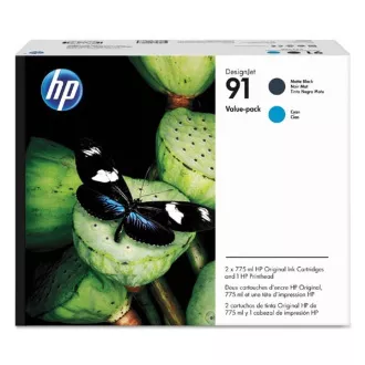HP 91 (P2V35A) - tisková hlava, cyan (azurová)