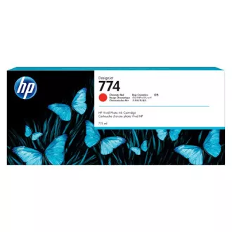 HP 774 (P2W02A) - cartridge, red (červená) HP 774 (P2W02A) - cartridge, red (červená)