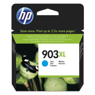 HP 903-XL (T6M03AE) - cartridge, cyan (azurová)