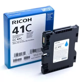 Ricoh 405762 - cartridge, cyan (azurová)
