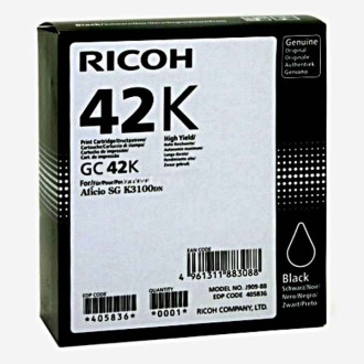 Ricoh SGK3100 (405836) - cartridge, black (černá)