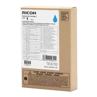 Ricoh 257064 - cartridge, cyan (azurová)