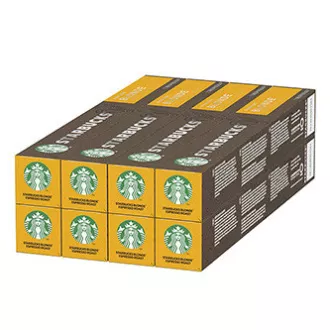 Kávové kapsle Starbucks Nespresso espresso, blonde roast, 12x10 kapslí, velkoobchodní balení karton