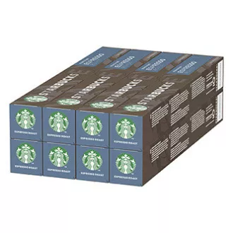 Kávové kapsle Starbucks Nespresso espresso, roast, 12x10 kapslí, velkoobchodní balení karton