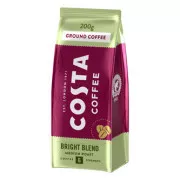 Káva mletá, Costa Coffee, Bright Blend 100% Arabica, 200g, sáček