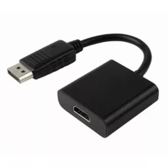Video redukce, DisplayPort samec - HDMI samice, HDMI 1.3 - Standard, černá, Logo blistr, DOPRODEJ Video redukce, DisplayPort samec - HDMI samice, HDMI 1.3 - Standard, černá, Logo blistr, DOPRODEJ