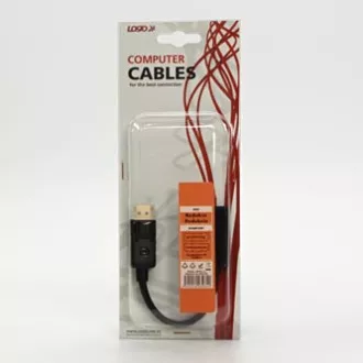Video redukce, DisplayPort samec - HDMI samice, HDMI 1.3 - Standard, černá, Logo blistr, DOPRODEJ Video redukce, DisplayPort samec - HDMI samice, HDMI 1.3 - Standard, černá, Logo blistr, DOPRODEJ