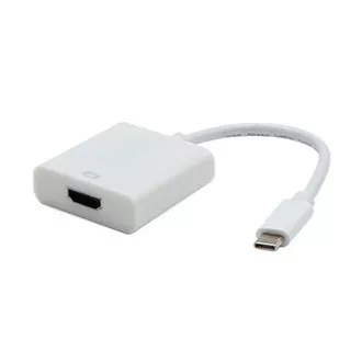 USB/Video převodník, DP Alt Mode, USB C samec - HDMI samice, bílý, plastic bag 4K2K@30Hz USB/Video převodník, DP Alt Mode, USB C samec - HDMI samice, bílý, plastic bag 4K2K@30Hz