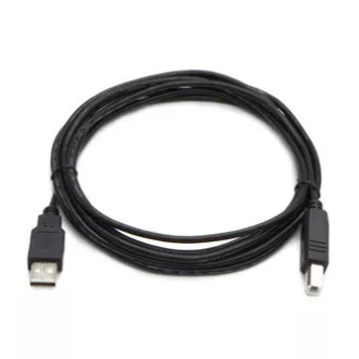 Logo USB kabel (2.0), USB A samec - USB B samec, 1.8m, blistr