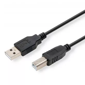 Logo USB kabel (2.0), USB A samec - USB B samec, 1.8m