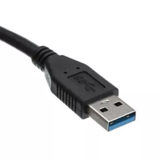 Logo USB prodlužka (3.0), USB A samec - USB A samice, 1.8m, černá, blistr