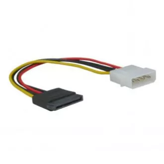 Kabel k HDD/SSD/DVD/BD interní napájecí, DC SATA - DC 5,25", 0.2 m, Logo blistr, DOPRODEJ Kabel k HDD/SSD/DVD/BD interní napájecí, DC SATA - DC 5,25", 0.2 m, Logo blistr, DOPRODEJ