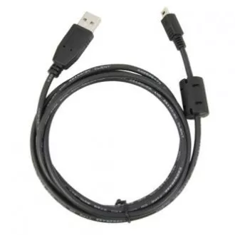 USB kabel (2.0), USB A samec - 14-pin samec, 26718, 1.8m, černý, FUJI, DOPRODEJ