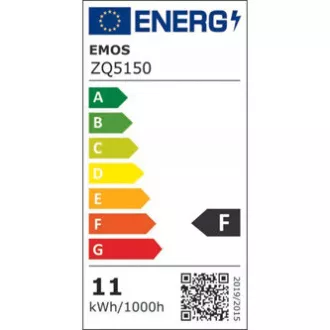 LED žárovka EMOS Lighting E27, 220-240V, 9.5W, 1055lm, 2700k, teplá bílá, 30000h, Classic A60 120x60x60mm LED žárovka EMOS Lighting E27, 220-240V, 9.5W, 1055lm, 2700k, teplá bílá, 30000h, Classic A60 120x60x60mm