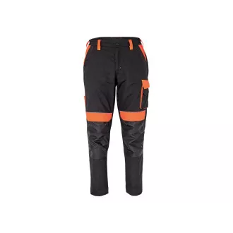 MAX VIVO kalhoty pánské černá/oranžová MAX VIVO kalhoty pánské černá/oranžová