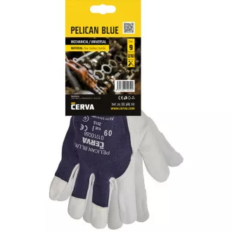 PELICAN BLUE rukavice s blistrem Normal - 8