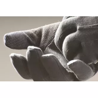 BUSTARD BLACK rukavice BA s PVC terčíky
