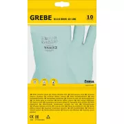 GREBE GREEN rukavice nitril zel. 33 cm